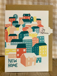 New Home Houses Card
