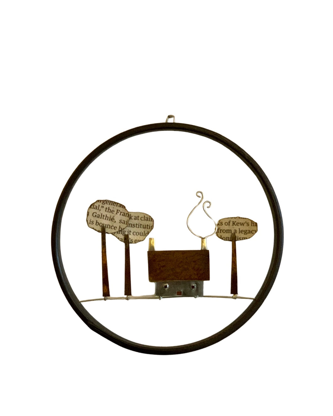 Cottage and Trees Hoop