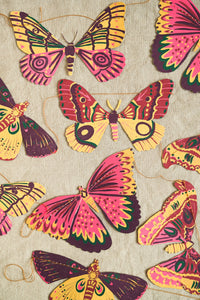 Colourful Butterflies Sewn Garland