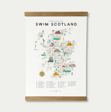 Load image into Gallery viewer, Swim Scotland A3 print
