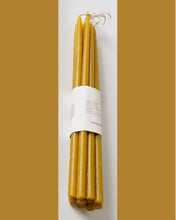 Load image into Gallery viewer, Organic Beeswax Hand Dipped Candles: Bundle of 10
