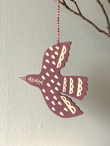 Small Blackbird Decoration